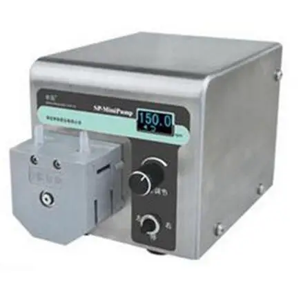 

Перистальтический насос SP-MiniPump 0,005-108,39 мл/мин. головка MiniPump02 двухканальный 24VDC шаговый двигатель OLED экран CE сертификат