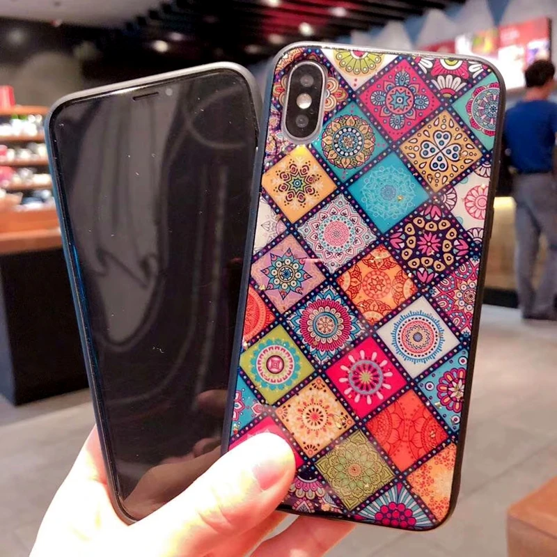 Для Xiaomi mi x 3 Чехол золотой фольги блеск Треугольник Сращивание милый контрастный