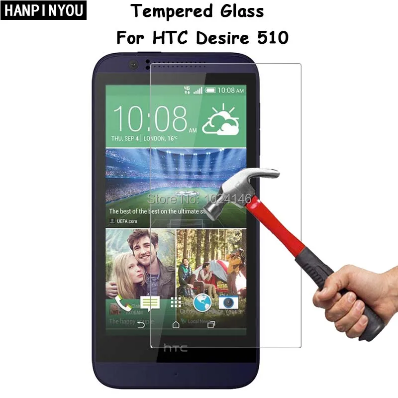 Для HTC Desire 510 4 7 &quotпрозрачная защитная пленка из закаленного стекла ультратонкая