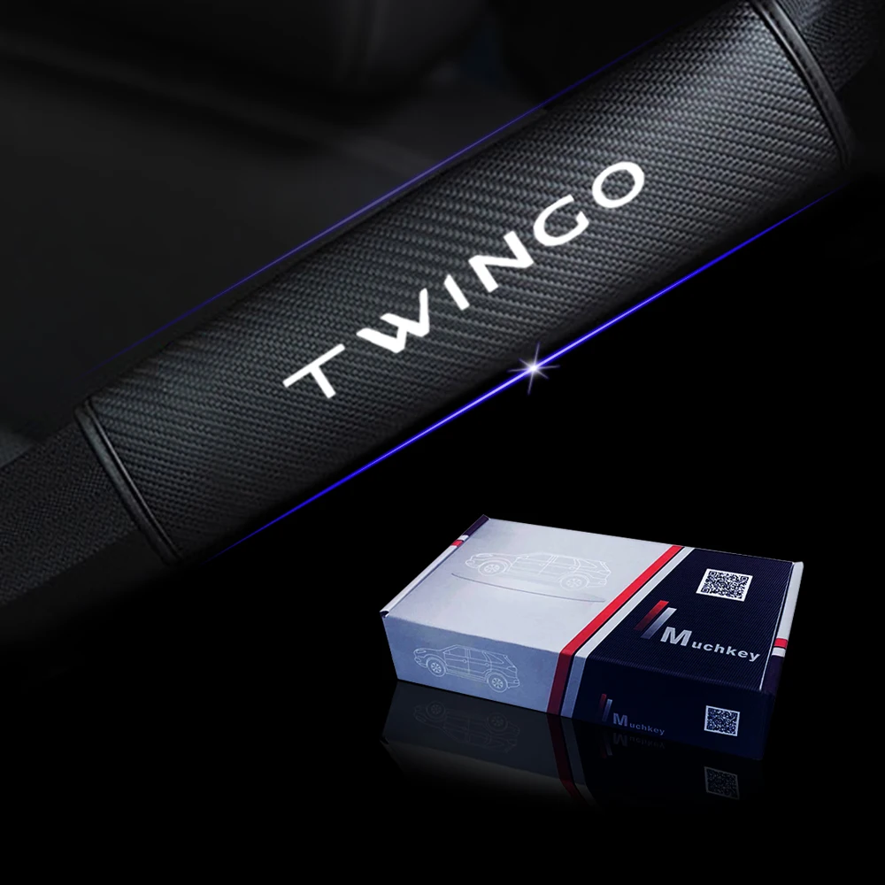 Для Renault TWINGO светоотражающий автомобильный ремень безопасности, накладки на плечо, безопасный Чехол на ремень безопасности, автостайлинг, автозапчасти, 2 шт