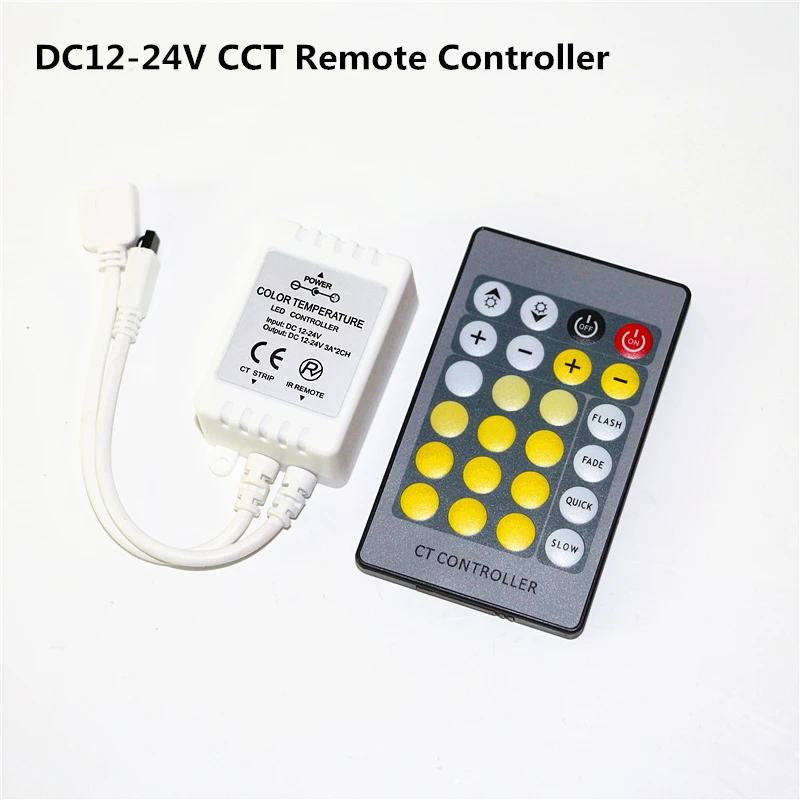 Двухцветная светодиодная ленсветильник 5050/5025 холодный белый + теплый CW/WW 12 В 5 м