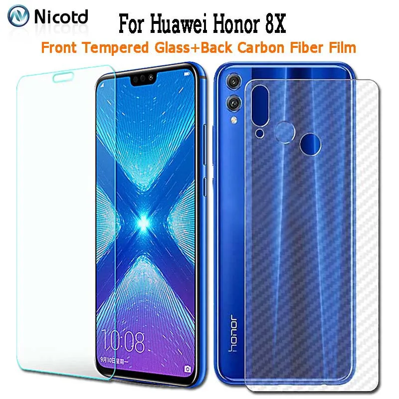 Защитное стекло Nicotd для Huawei Honor 8X 2 шт. | Мобильные телефоны и аксессуары