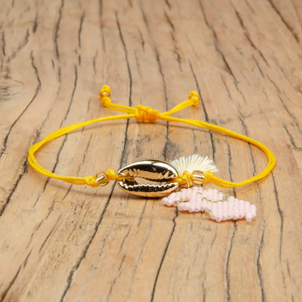 Go2boho браслет с подвеской в виде слона Золотая оболочка Pulseras MIYUKI браслет женские богемные ювелирные изделия Delica бусы кисточка подарок ручной работы