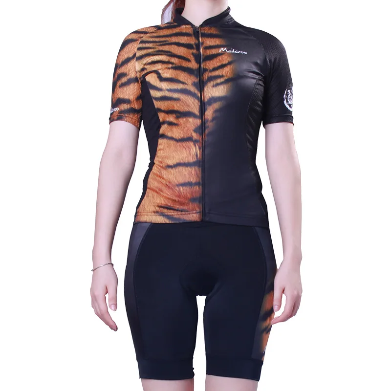 

Meikroo Women Summer Cycling Clothing Breathable Mountian Bicycle Clothes Ropa Ciclismo bike maillot Cycling Jersey Sets