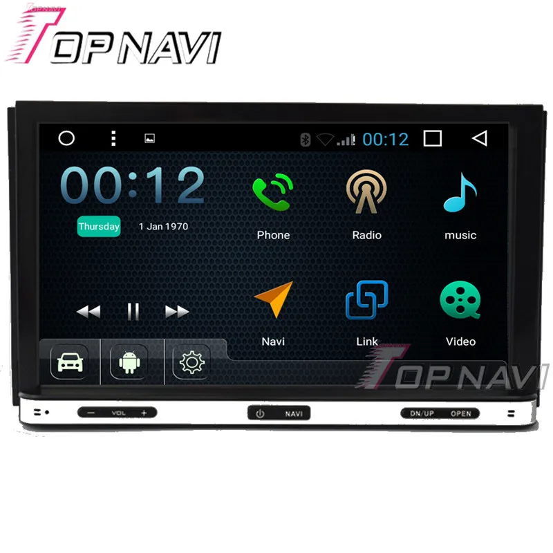 

Автомагнитола Topnavi, 7 дюймов, 800*480, 4 ядра, 16 ГБ, Android 6,0