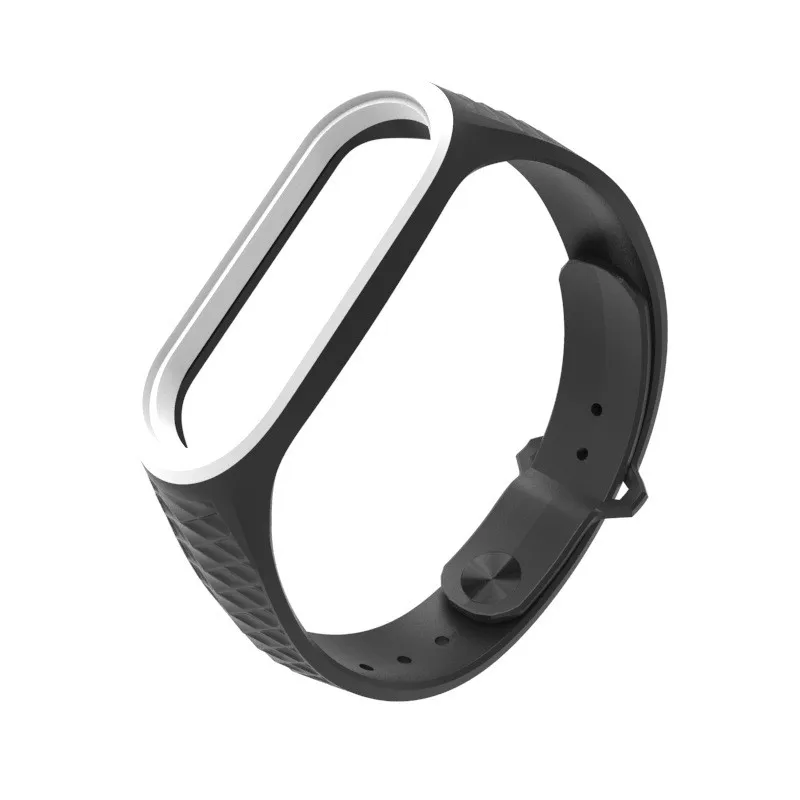 Choifoo для Xiaomi Mi Band 4 ремешок band 3 браслет силиконовый на запястье Смарт часы