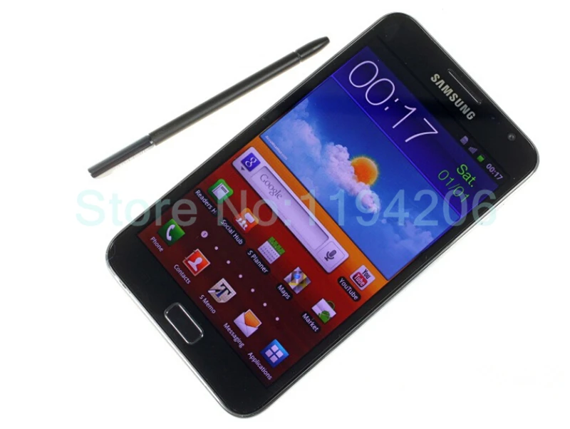 N7000 Оригинальный разблокированный мобильный телефон samsung Galaxy Note I9220 8MP 5 3 'Ƈ GB ram