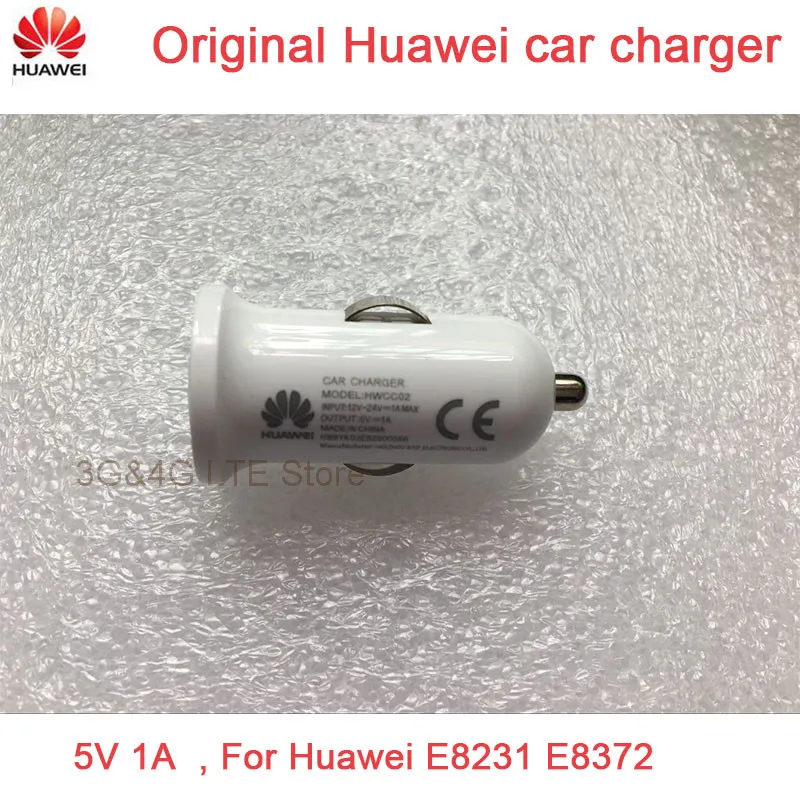 Оригинальное автомобильное зарядное устройство huawei 5В 1A для Huawei E8231 E8372 4g Модем|car