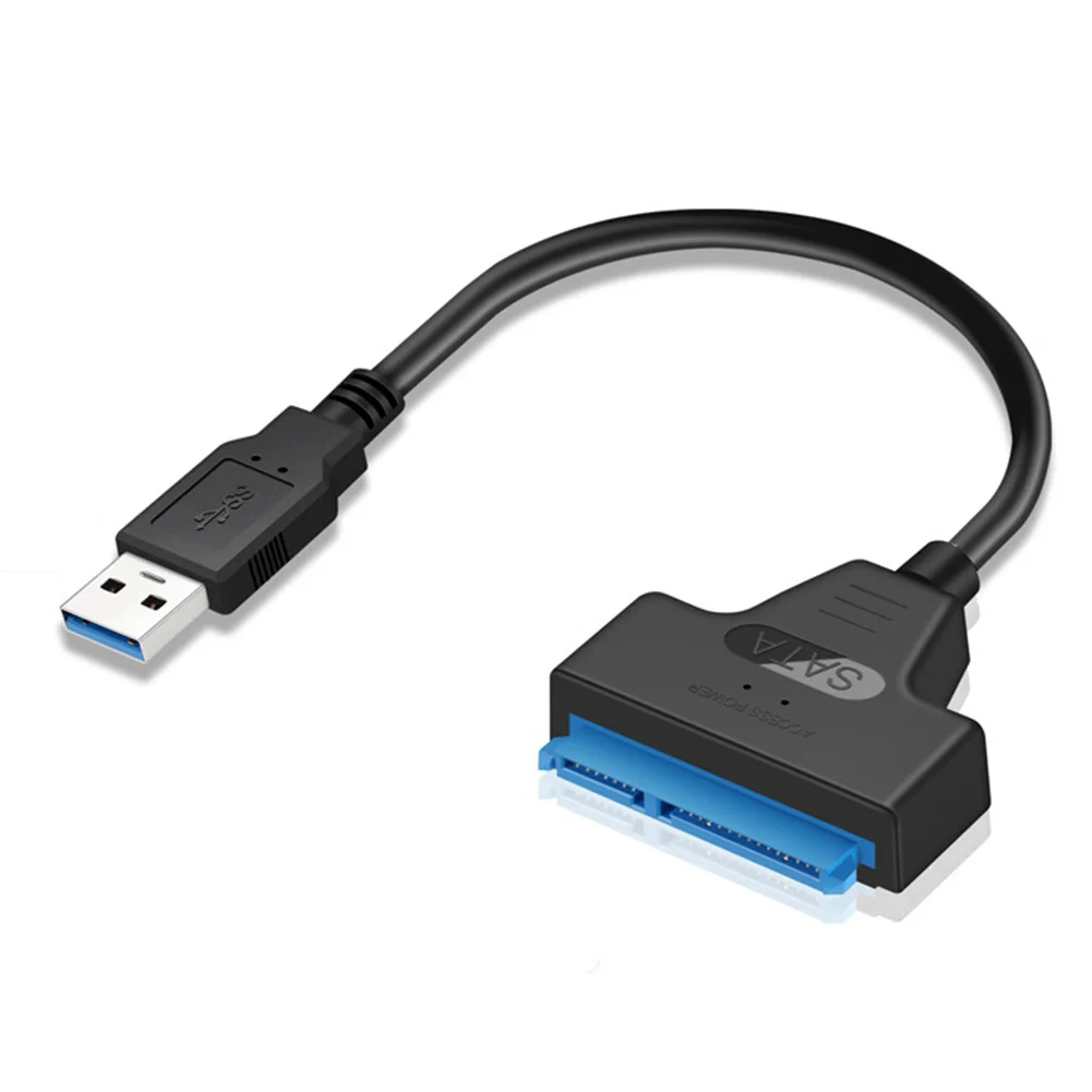 Hard Drive 5 Gbps Laptops Accessories Converter Adapter Cable SSD Storage Device Desktops USB 3.0 To 2.5 SATA UASP 15 Pin |