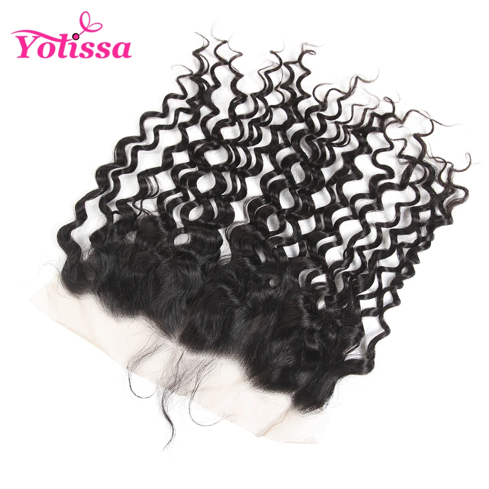 Yolissa волосы 13 &quot* 4&quot от уха до Кружева Фронтальная застежка с ребенком