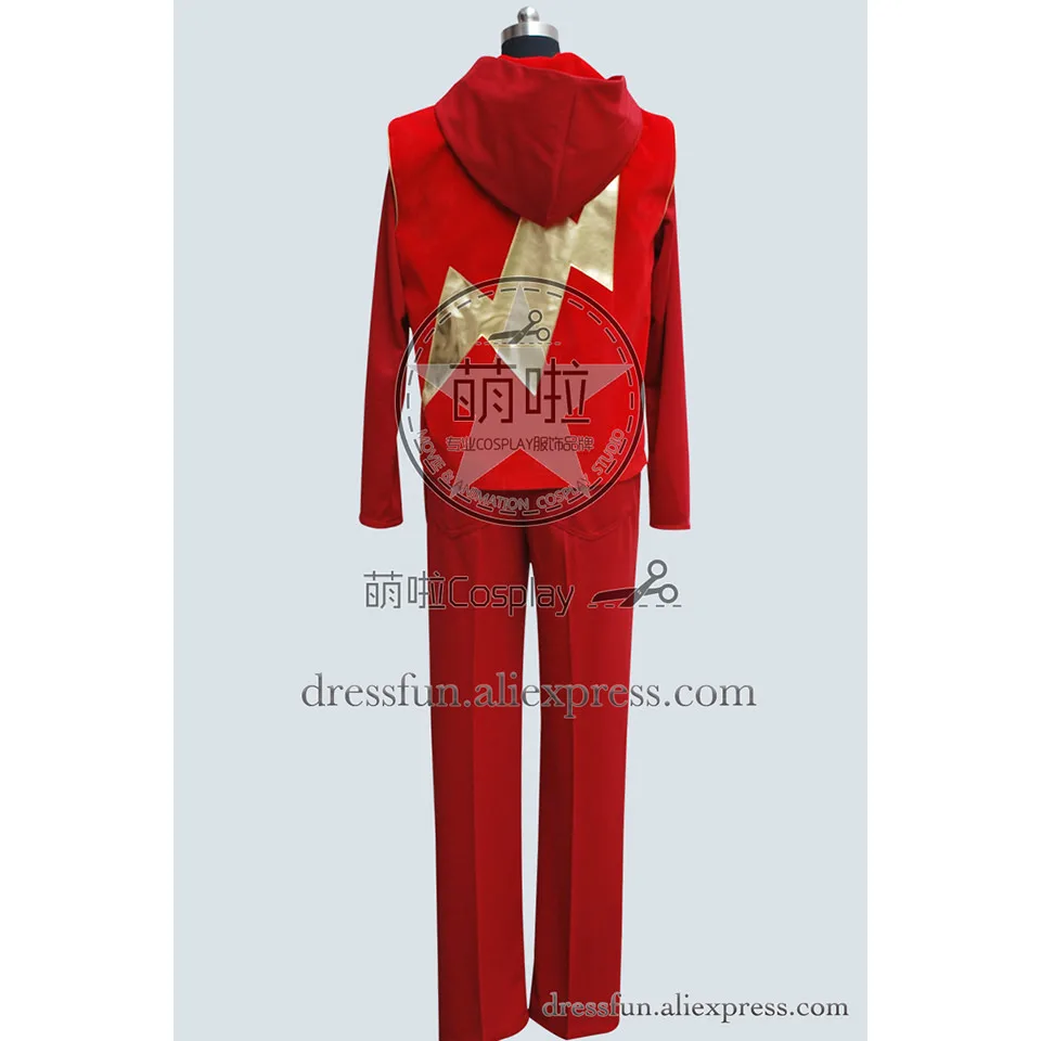 Костюм для косплея Smallville The Flash Impulse красный костюм униформа Супермена жилет