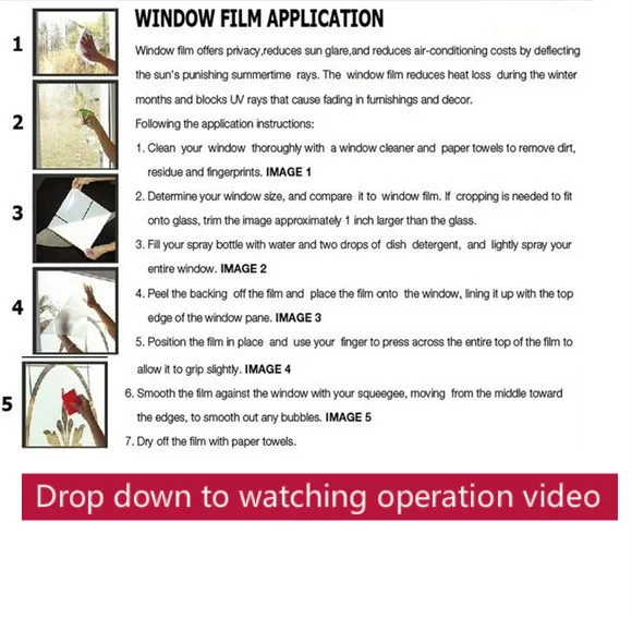 Как использовать (для оконных пленок)|film window| |