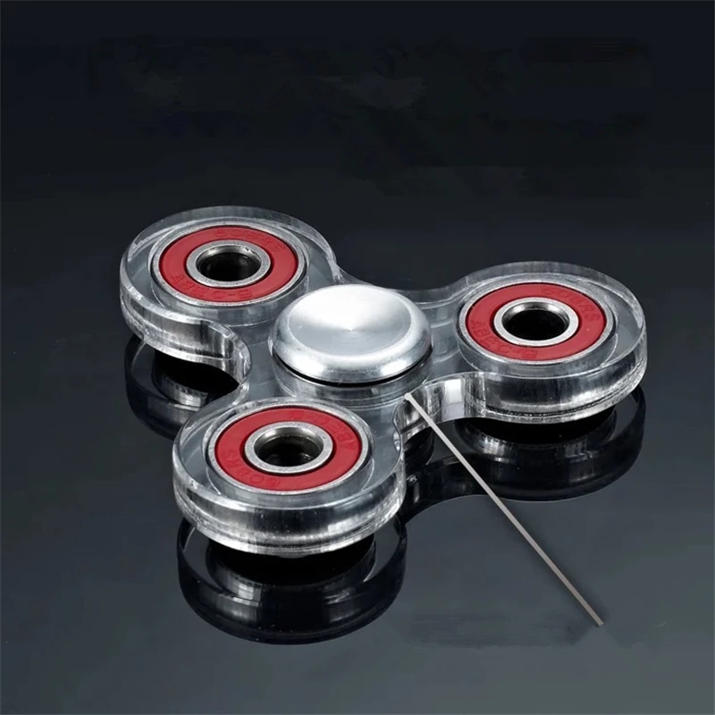 5 шт./лот Tri-Непоседа Металл Материал Сплава EDC Руки Spinner Непоседа Игрушки Для