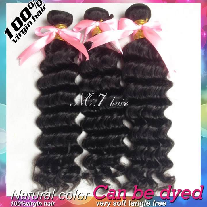 Бразильский виргинский реми волосы глубокая волна человеческие пучок