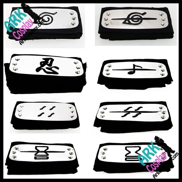 Повязка для косплея Наруто аксессуары Коноха повязка на голову 2014|cosplay wigs for