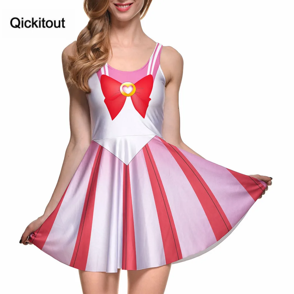 Qickitout Прямая доставка женское летнее платье для женщин Vestidos Повседневный Женский