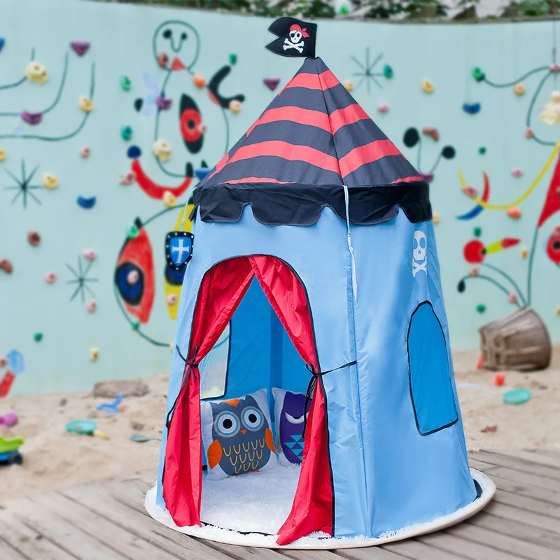 Новая юрта Крытый детский тент Пират капитан игровой дом Детская игрушечная