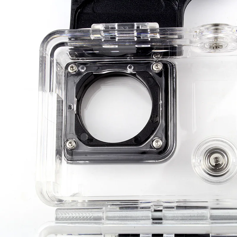 QIUNIU для GoPro аксессуары крышка объектива Замена для водонепроницаемый корпус чехол Замена объектива Комплект для GoPro Hero 4 3+ камера