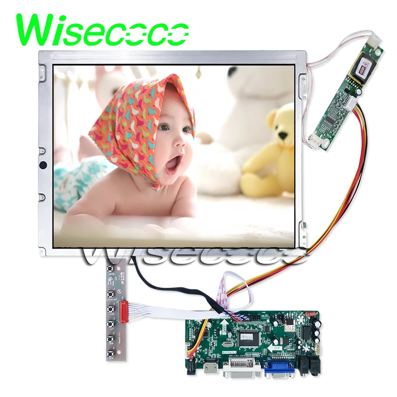 Полный комплект 12,1 дюймов 800x600 tft ЖК-экран панель LQ121S1DG31 с hdmi dvi vga контроллер клавиатуры доска для промышленного