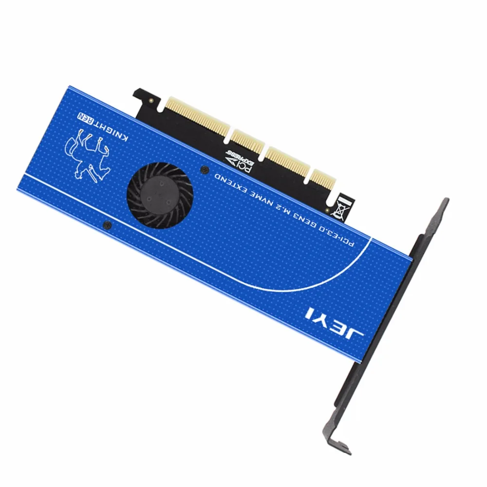 JEYI Blue knights SK19 m. 2 для NVME NGFF SATA 110 мм PCIE3.0 адаптер с двойным диском Pcie3.0 Gen3 поддержка