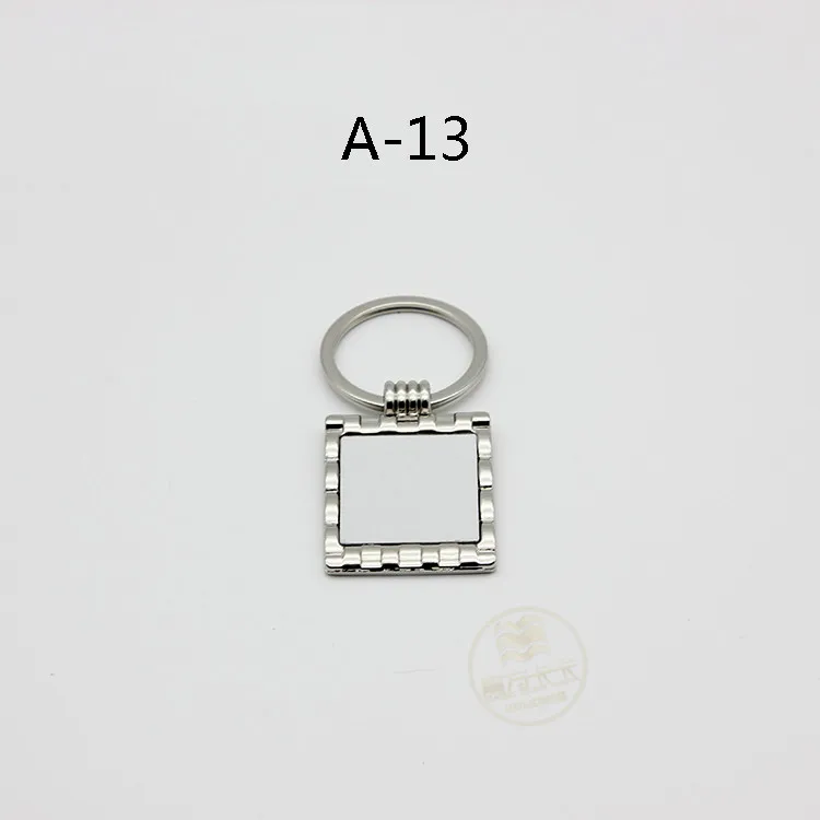 A-13 10 шт./лот, пустые металлические брелоки, брелоки для бутылок, открывалка для бутылок, сделай сам, подарочная печать, бумага для сублимации чернил, двусторонняя печать - Цвет: A-13