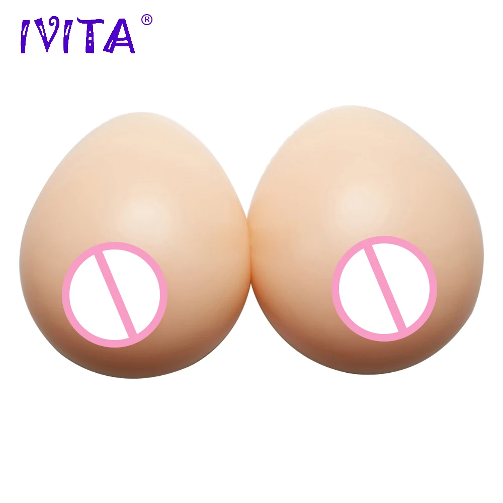 IVITA 2400 г КАПЛЕВИДНАЯ Силиконовая грудь формы и поддельные для трансвеститов