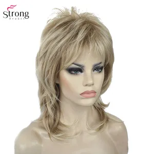 Синтетические парики для женщин, блондкаштан, с эффектом деграде