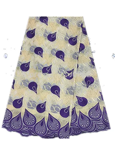 Последнее Африканское кружево 2018 швейцарское хлопковое сухое ткань высокого