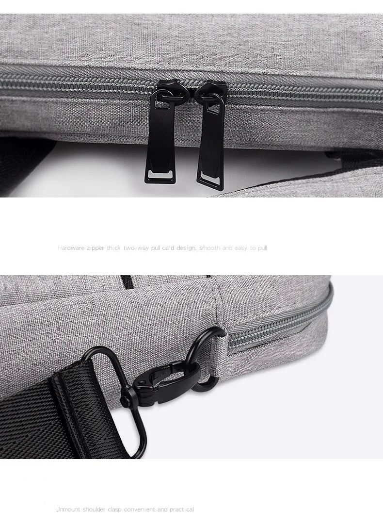Универсальная сумка-мессенджер для ноутбука Macbook Air 12 дюймов, водонепроницаемая нейлоновая сумка для ноутбука Pro 13 дюймов 15 дюймов, сумка через плечо для Dell lenovo hp