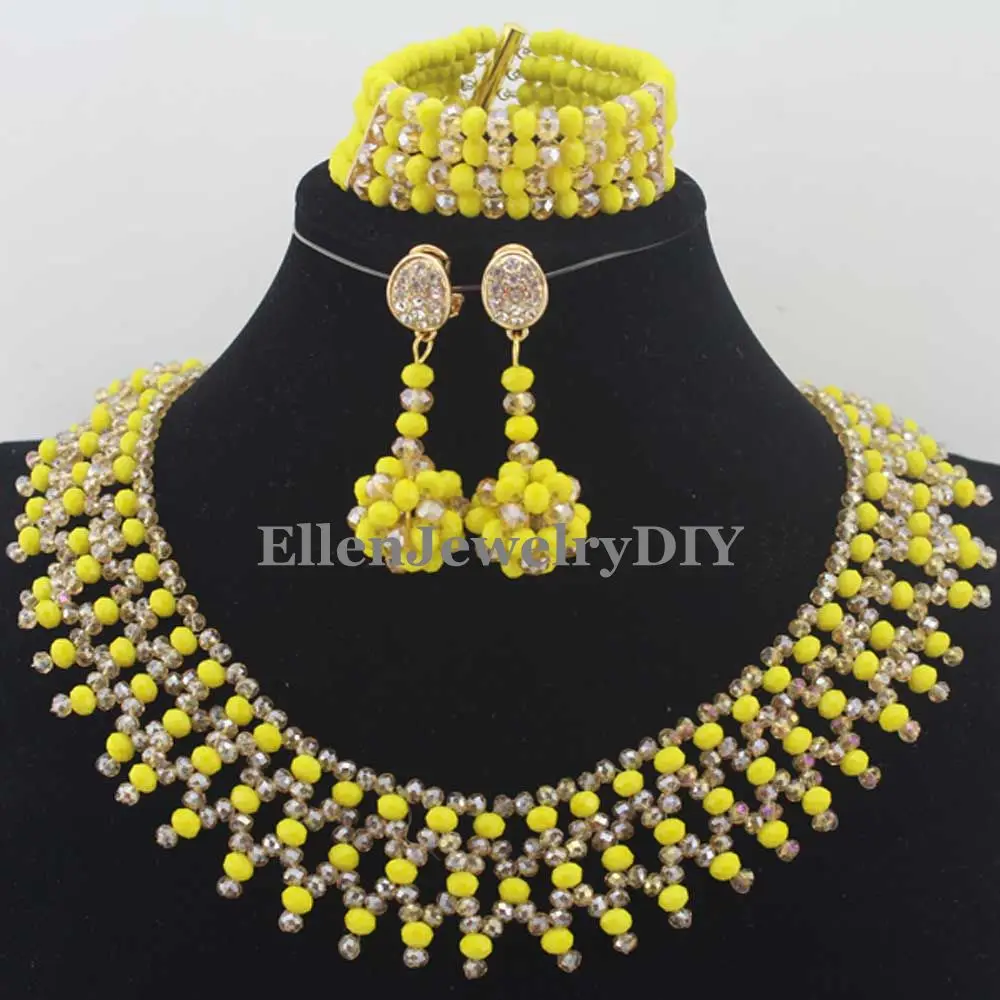 Модное колье-чокер ручной работы с африканскими бусинами модель 2019 набор