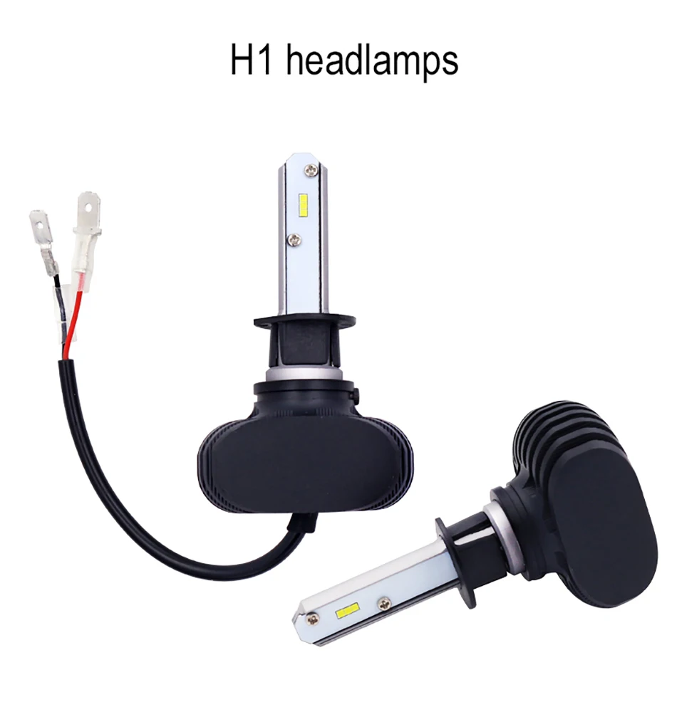 CARCTR 8000LM 6500K H1 H3 H11 H8 H9 H27 H10 H13 H7 светодиодный свет фар автомобиля H4 светодиодный лампы 9006 HB1 HB5 9008 светодиодный CSP 50W 12V 24V