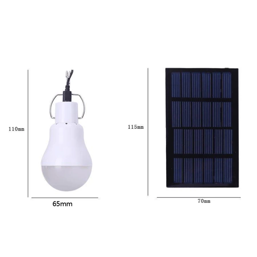 Открытый 130 люмен Солнечный светодиодный Лампа для тента на кемпинге лампы