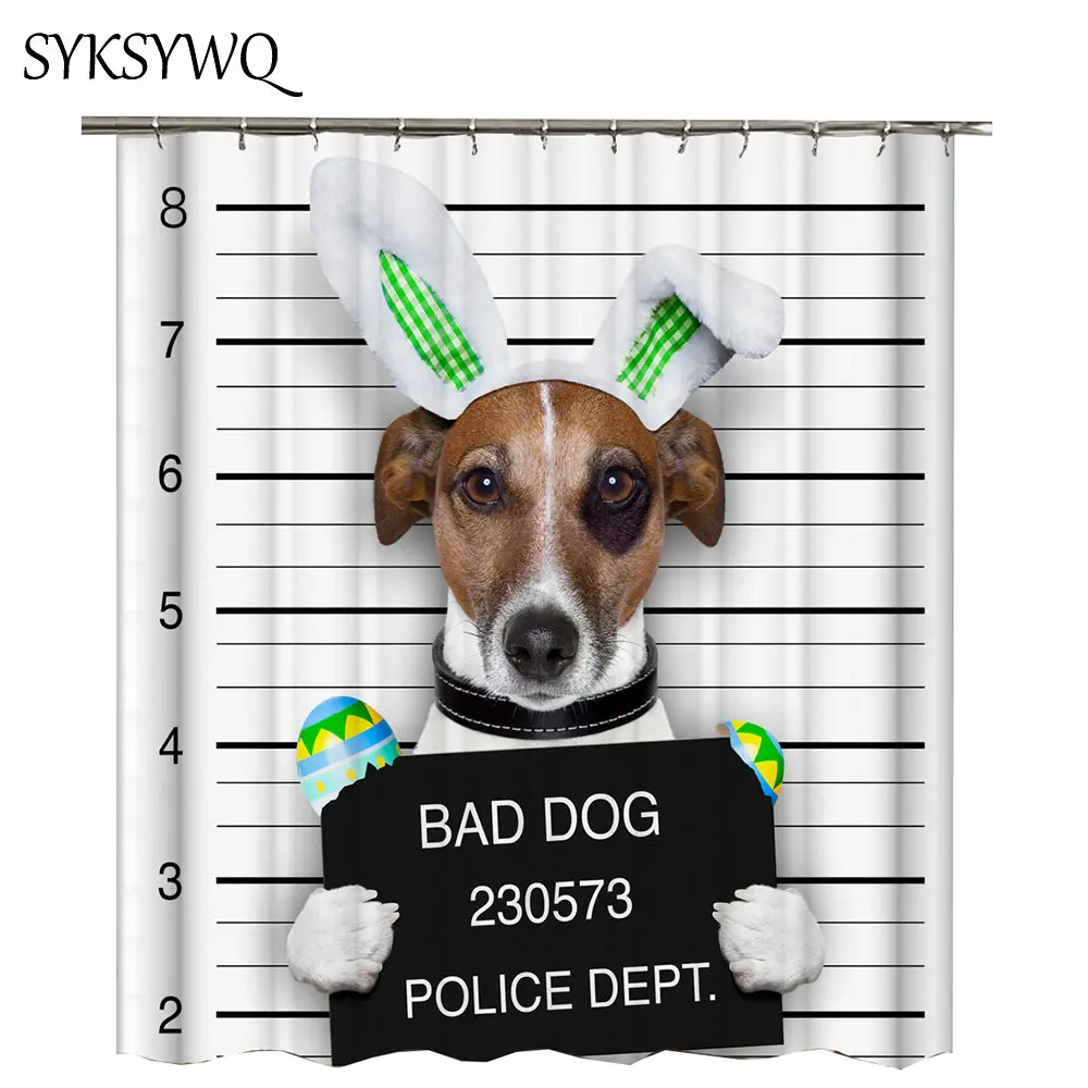 Повседневная Шторка для ванной душа Декор популярный pet shop занавес подарок