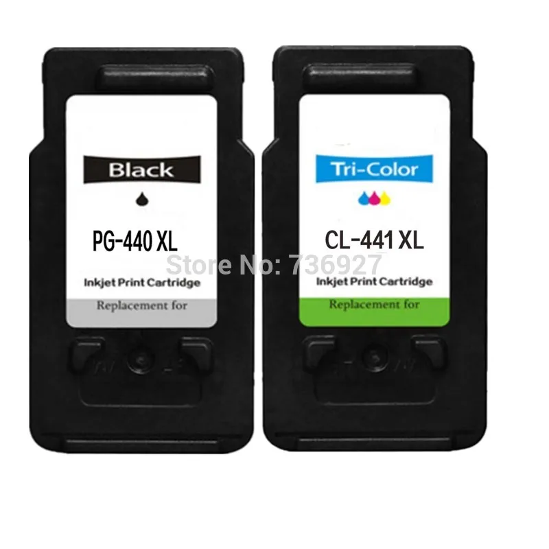 Один комплект совместимых картриджей для струйной печати PG440 CL441 PG 440 440xl принтера