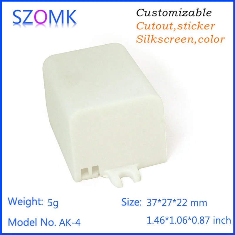 50 шт./партия пластиковый корпус для электроники 37*27*21 мм