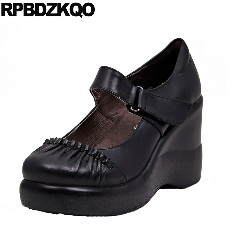 Размеры 33 туфли на высоком каблуке ручной работы Женские лодочки класса люкс для