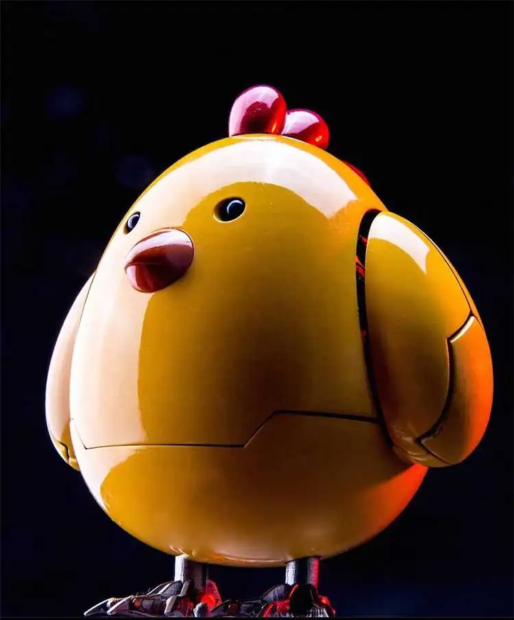 Модели фанатов в наличии супер милая куриная экшн фигурка из сплава|action figure|robot