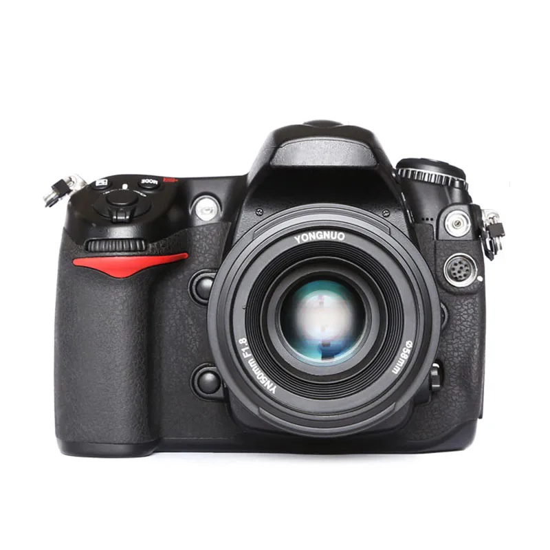 Объектив YONGNUO YN50 мм f1.8 YN EF 50 f/1 8 AF апертура с автофокусом для цифровых зеркальных