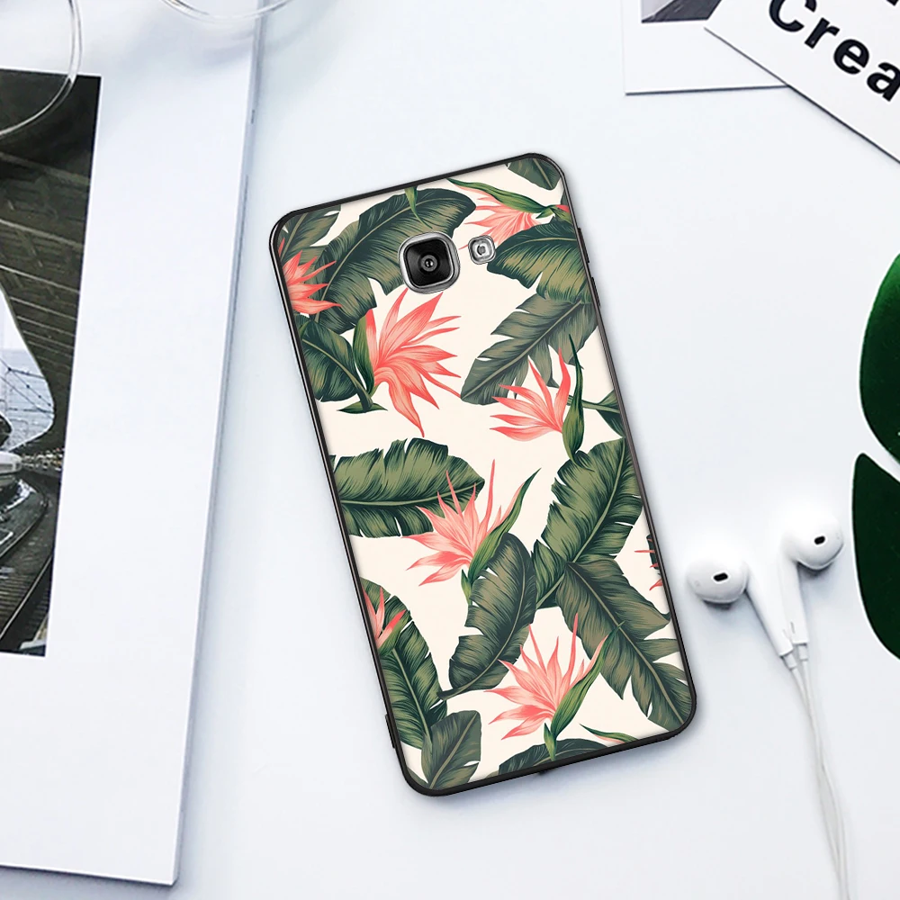 Cute Animal Pattern TPU Back Cover Cases For Samsung Galaxy A9 Star Lite A6 A8 Plus 2018 J4 J6 J7 J730 2017 Plant Case |