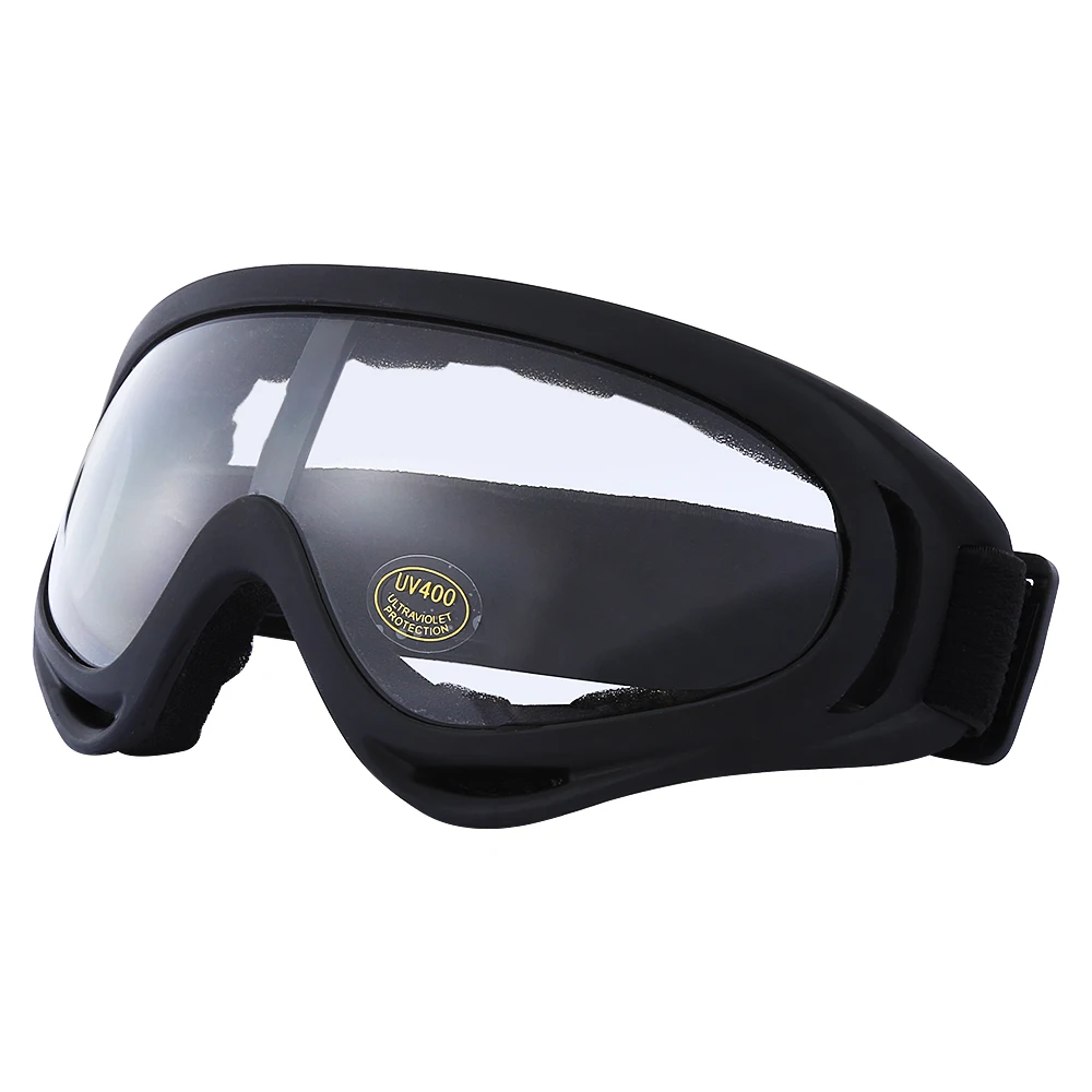 black frame clear Очки для лыж и сноуборда горные лыжные очки снегоходы зимние спортивные Gogle снежные очки - Цвет: black frame clear