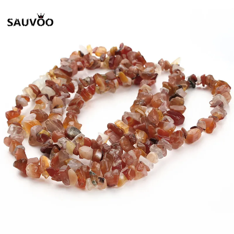 Бусины Из Натурального Красного камня для ожерелья браслета около 80 см |