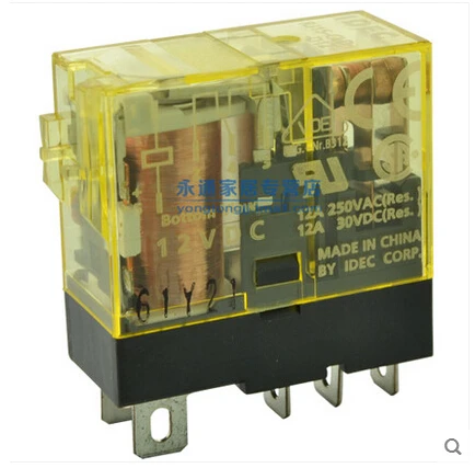 HOT NEW relay IDEC RJ1S-CL-D12 D12 RJ1S DC12V 12VDC 12A DIP5 5 шт./лот