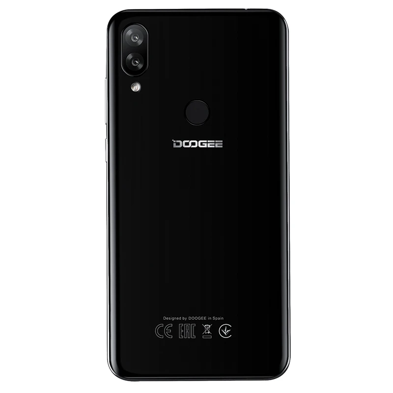 Black DOOGEE N10 Android 8,14G LTE мобильный телефон 5,84 дюймов Восьмиядерный 3 ГБ ОЗУ 32 Гб ПЗУ FHD 19:9 дисплей 16,0 Мп фронтальная камера 3360 мАч - Цвет: Black