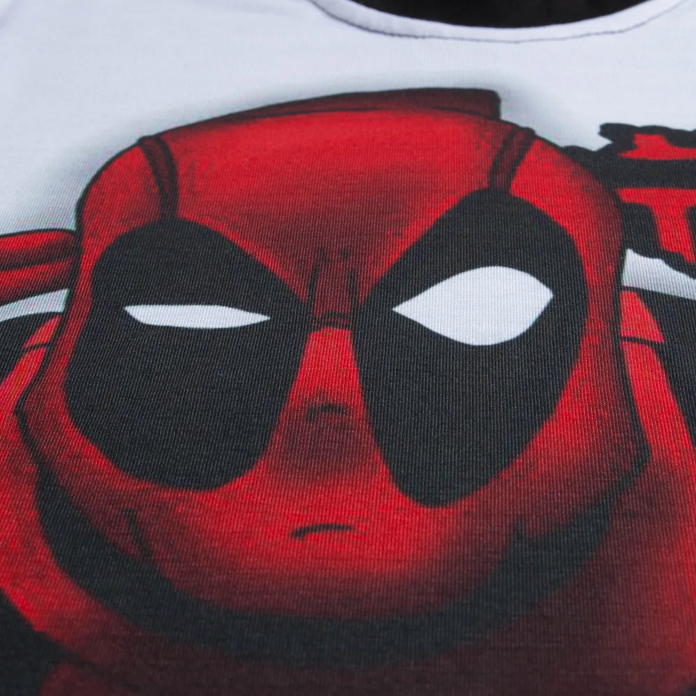 Deadpool/футболка детские топы с супергероями для мальчиков От 4 до 12 лет одежда