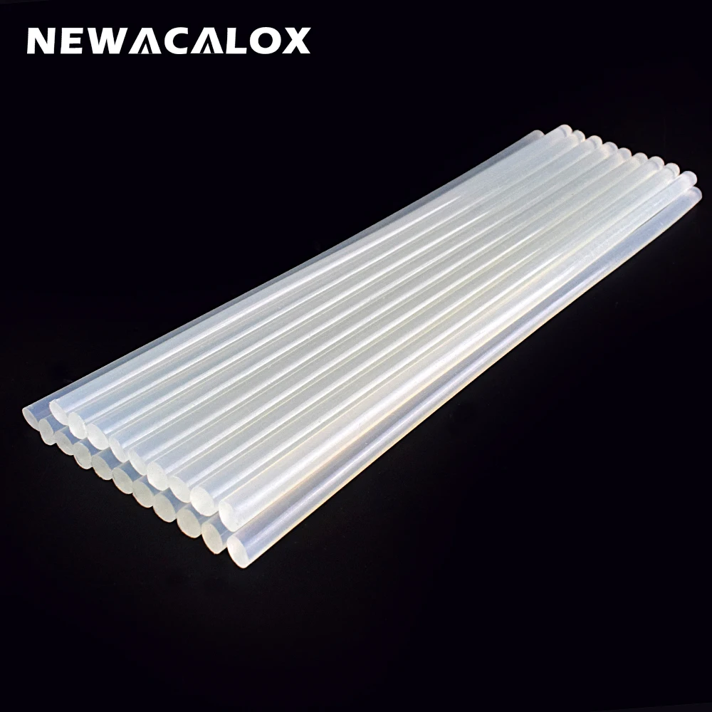 NEWACALOX 20 шт./лот 7 мм X 270 термоклеевые палочки для термоклеевого пистолета с высокой
