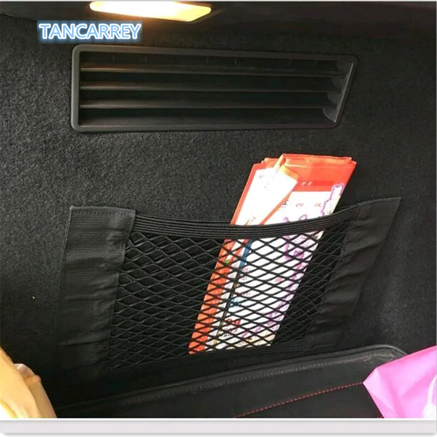 HOT SALE Car Trunk content bag storage net FOR Mitsubishi Asx Lancer 10 9 Outlander 2013 Pajero Sport L200 Expo Eclipse Carisma |