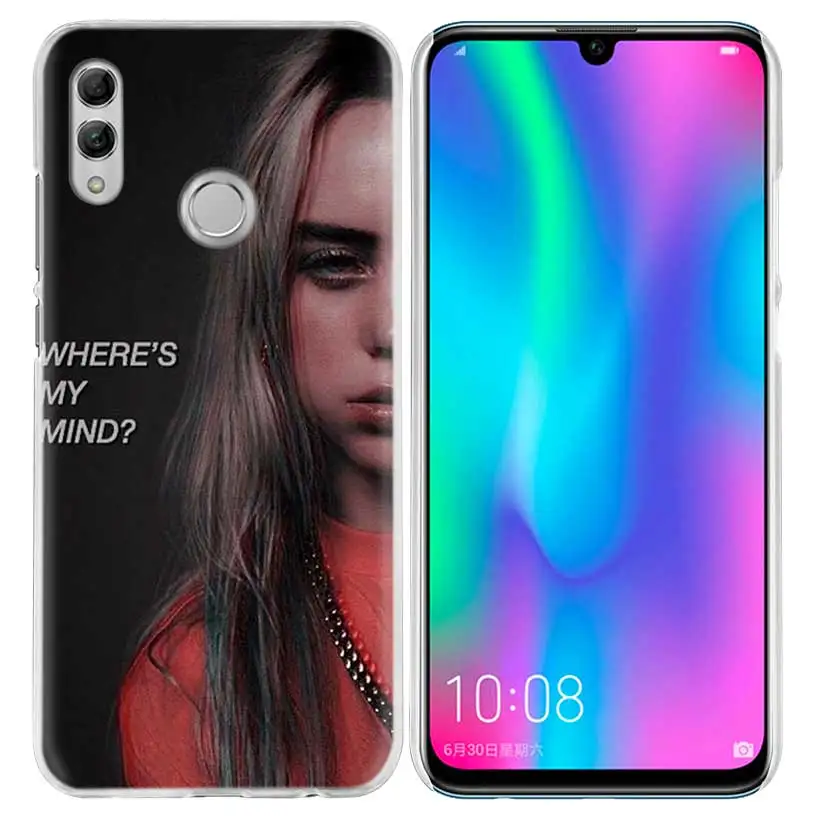 05 Чехол Billie Eilish Music Singer для Huawei Honor 8X Y9 9 10 Lite Play 8C 8S 8A Pro V20 20i 10i Y6 Y7 жесткий чехол для телефона из ПК - Цвет: 05
