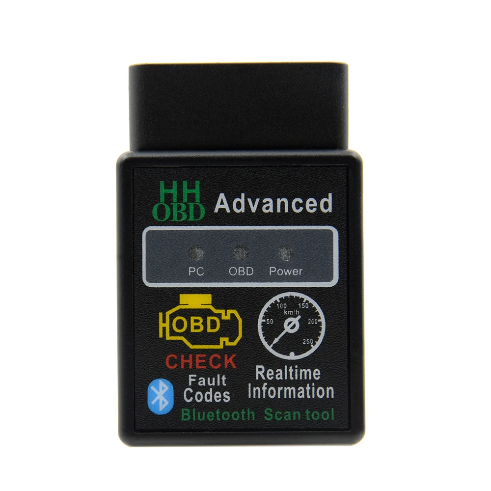Диагностический сканер OBD2 V2.1 HHOBD HH OBD ELM327 работает Android Torque Bluetooth интерфейс ELM 327