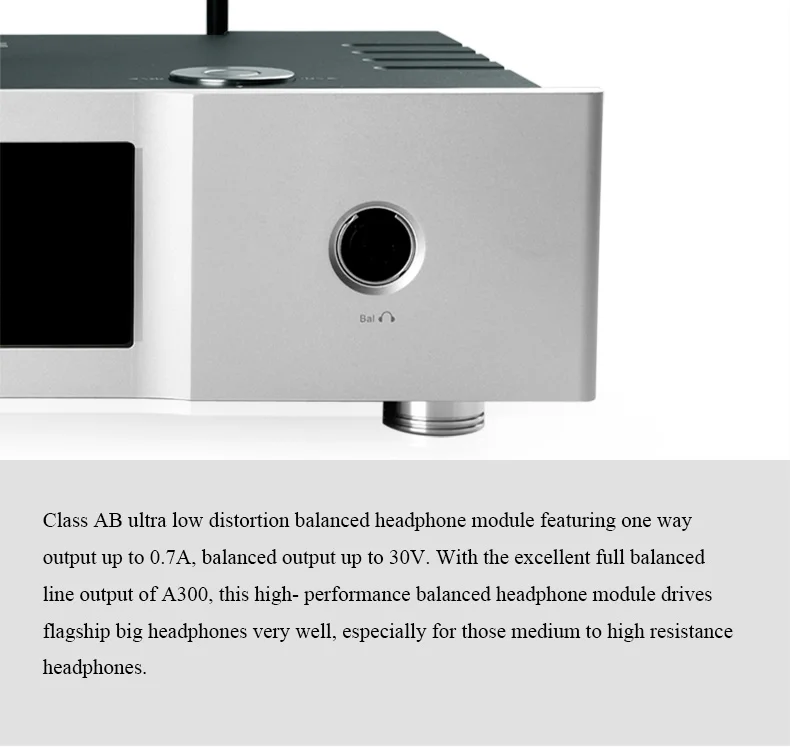 Soundaware флагманский PCM& DSD интегрированный сетевой потоковый музыкальный плеер A300 встроенный декодирующий усилитель для наушников