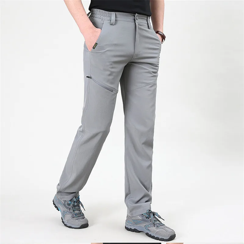 LUTU летние тонкие водонепроницаемые походные брюки мужские эластичные